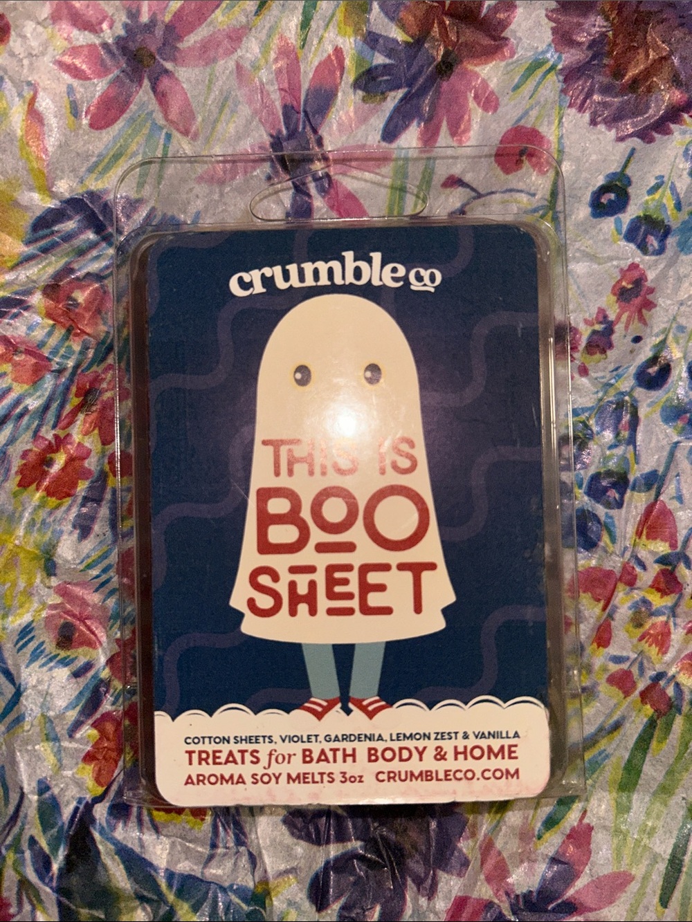 “THIS IS BOO SHEET” Crumble soy wax melts